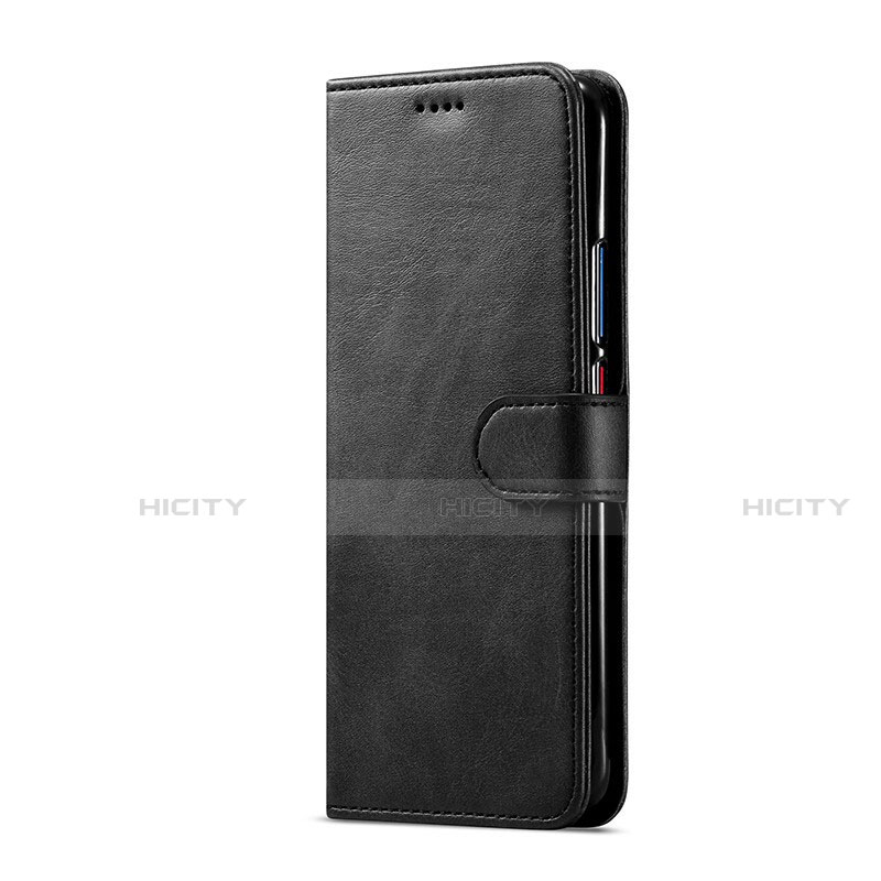 Coque Clapet Portefeuille Livre Cuir L01 pour Huawei Mate 30 Noir Plus