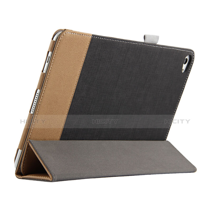 Coque Clapet Portefeuille Livre Cuir L01 pour Huawei MediaPad M2 10.1 FDR-A03L FDR-A01W Noir Plus