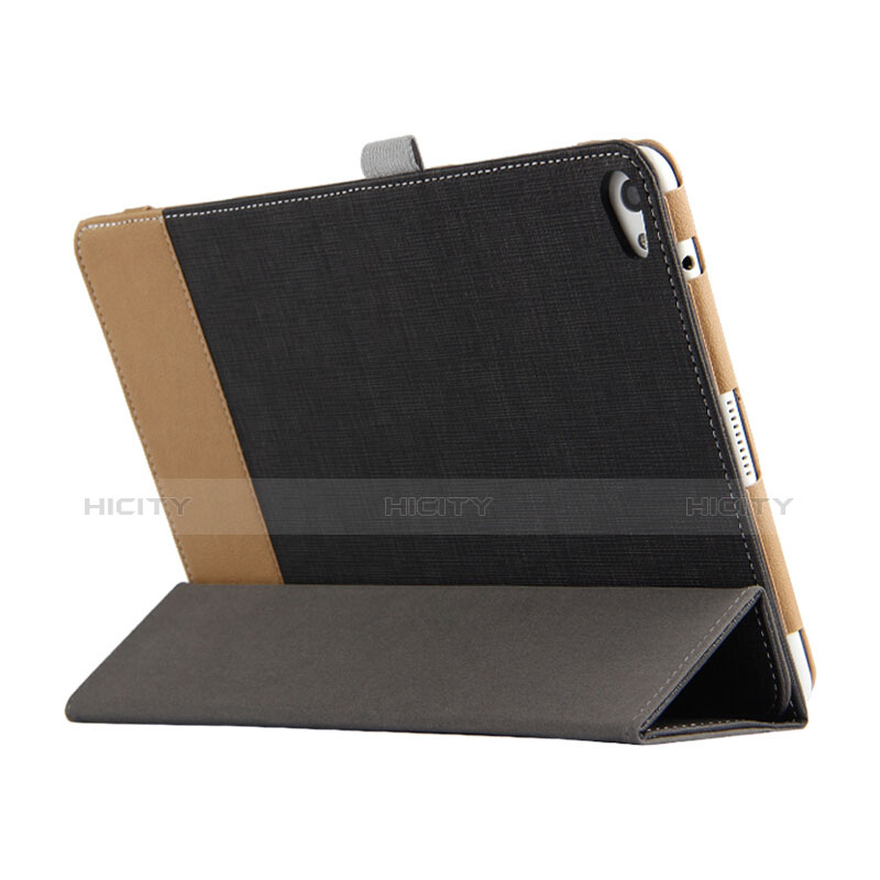 Coque Clapet Portefeuille Livre Cuir L01 pour Huawei MediaPad M2 10.1 FDR-A03L FDR-A01W Noir Plus