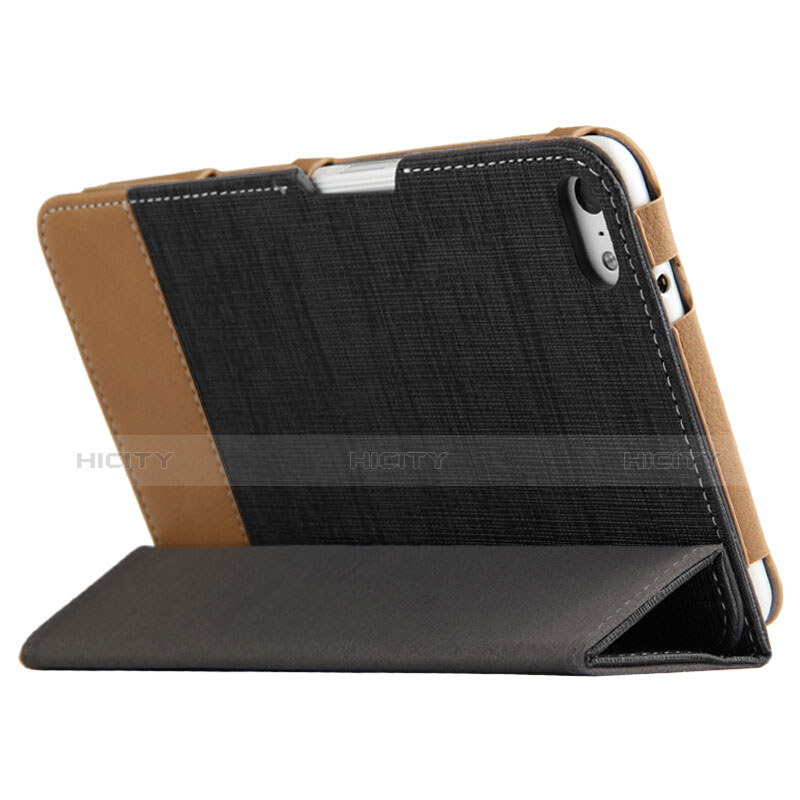 Coque Clapet Portefeuille Livre Cuir L01 pour Huawei MediaPad T2 Pro 7.0 PLE-703L Noir Plus