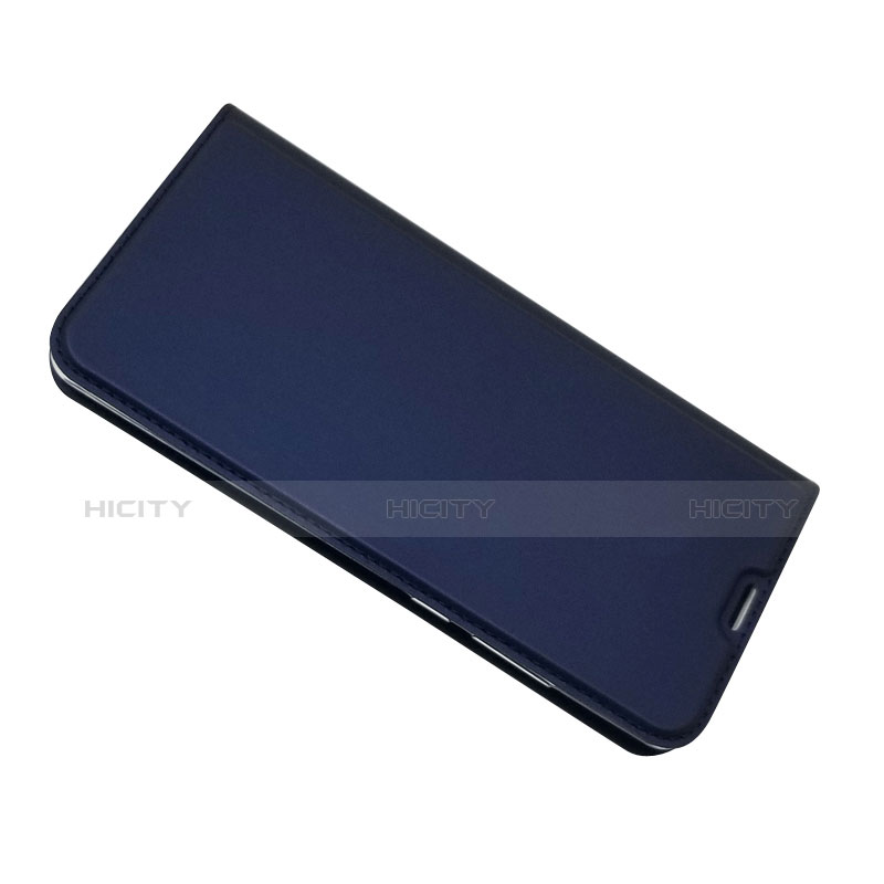 Coque Clapet Portefeuille Livre Cuir L01 pour Huawei P30 Pro Bleu Plus