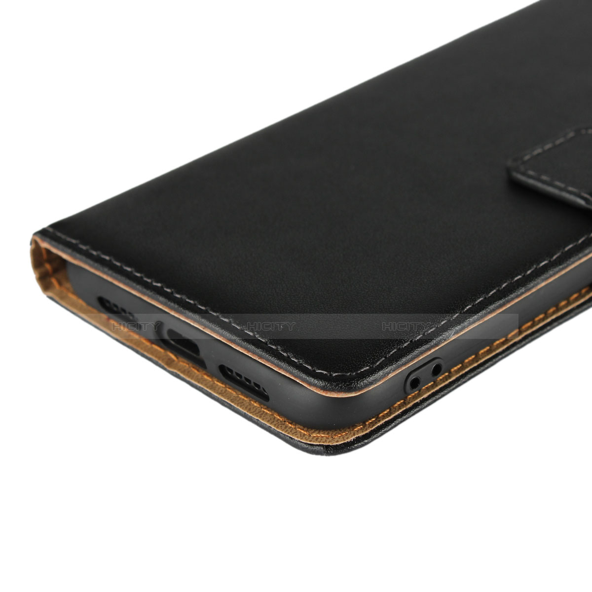 Coque Clapet Portefeuille Livre Cuir L01 pour Xiaomi Mi 8 Noir Plus