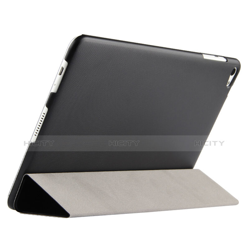 Coque Clapet Portefeuille Livre Cuir L02 pour Huawei MediaPad M2 10.1 FDR-A03L FDR-A01W Noir Plus