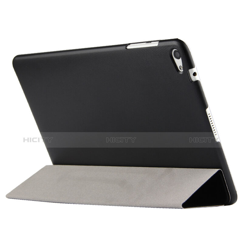 Coque Clapet Portefeuille Livre Cuir L02 pour Huawei MediaPad M2 10.1 FDR-A03L FDR-A01W Noir Plus