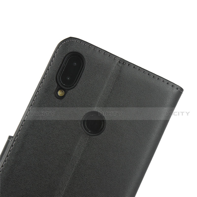 Coque Clapet Portefeuille Livre Cuir L04 pour Xiaomi Redmi Note 7 Pro Noir Plus