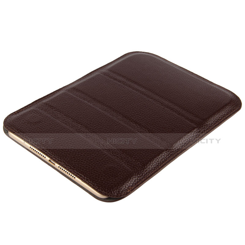 Coque Clapet Portefeuille Livre Cuir L07 pour Huawei MediaPad M5 8.4 SHT-AL09 SHT-W09 Marron Plus