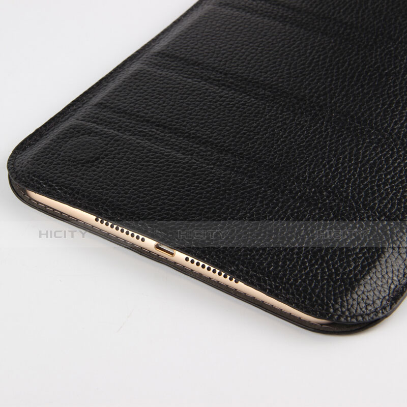 Coque Clapet Portefeuille Livre Cuir L07 pour Huawei MediaPad M5 8.4 SHT-AL09 SHT-W09 Noir Plus