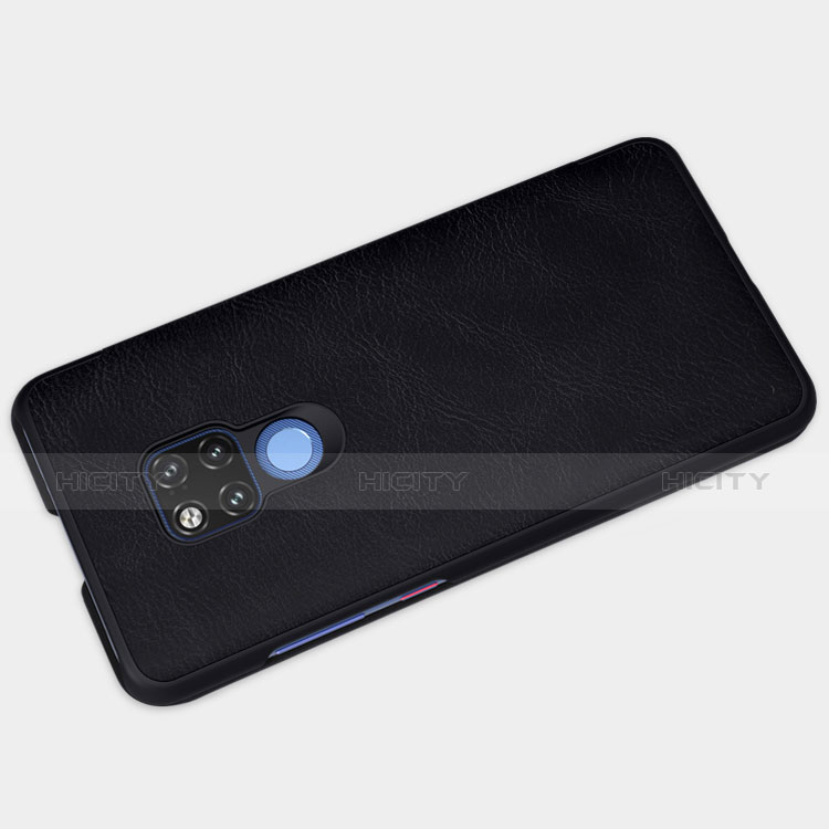 Coque Clapet Portefeuille Livre Cuir pour Huawei Mate 20 X Noir Plus