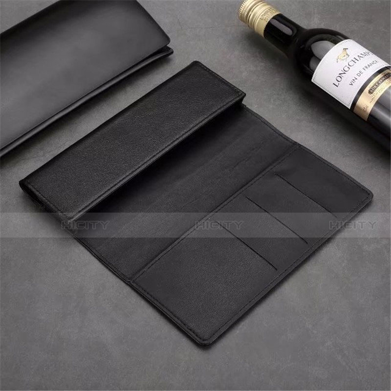 Coque Clapet Portefeuille Livre Cuir pour Huawei Mate Xs 5G Noir Plus