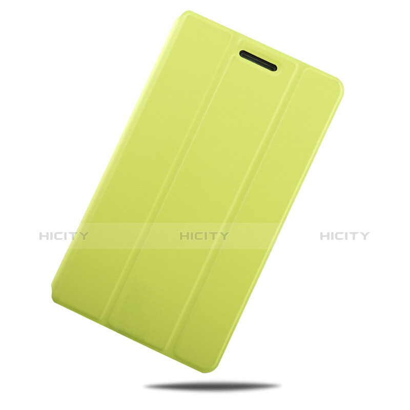 Coque Clapet Portefeuille Livre Cuir pour Huawei Mediapad T1 7.0 T1-701 T1-701U Vert Plus