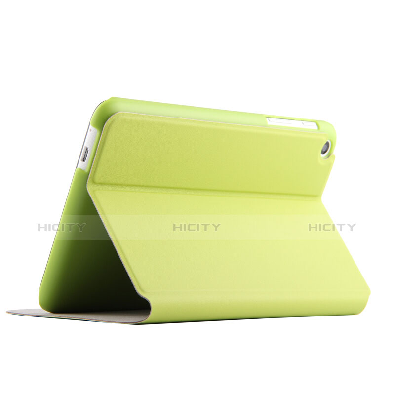 Coque Clapet Portefeuille Livre Cuir pour Huawei Mediapad T1 7.0 T1-701 T1-701U Vert Plus