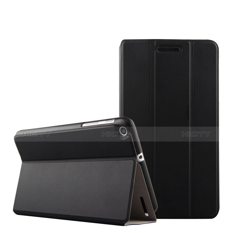 Coque Clapet Portefeuille Livre Cuir pour Huawei Mediapad T2 7.0 BGO-DL09 BGO-L03 Noir Plus