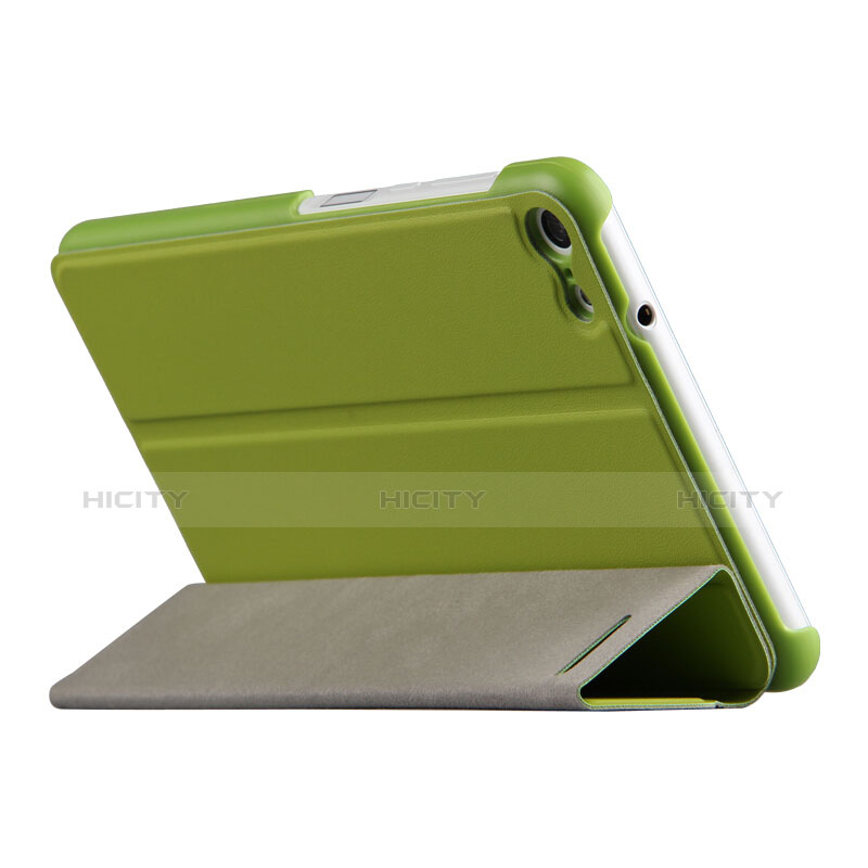 Coque Clapet Portefeuille Livre Cuir pour Huawei MediaPad T2 Pro 7.0 PLE-703L Vert Plus