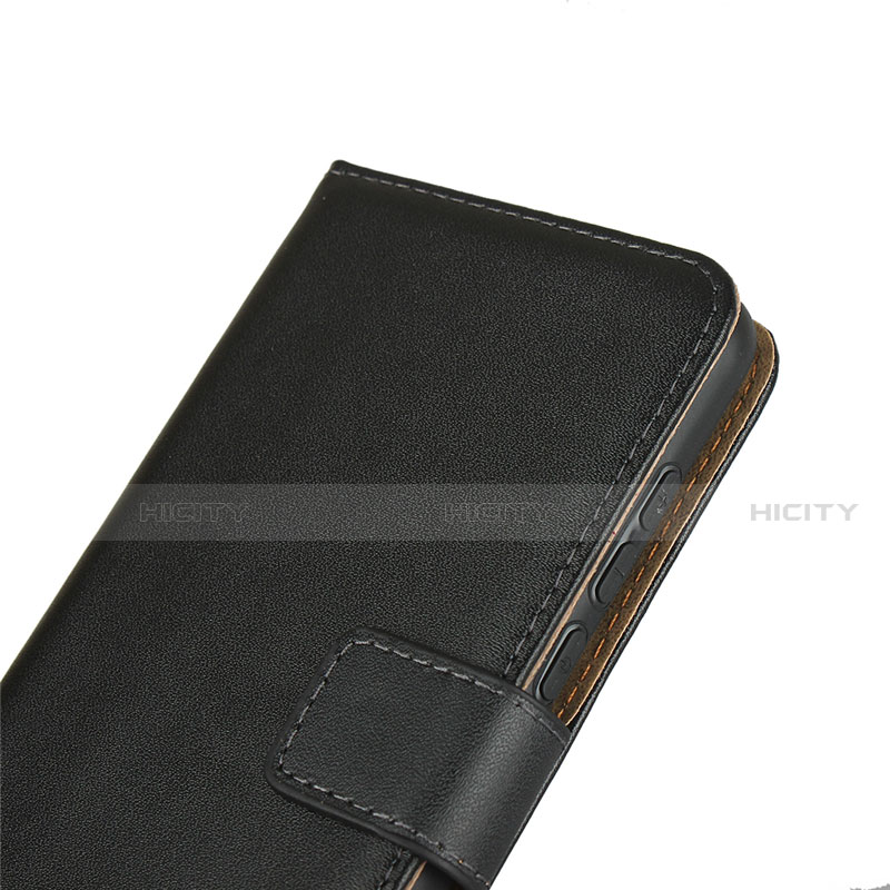 Coque Clapet Portefeuille Livre Cuir pour Huawei P40 Noir Plus