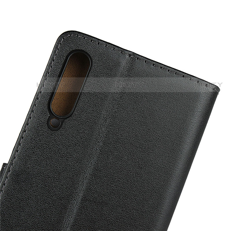 Coque Clapet Portefeuille Livre Cuir pour Huawei Y9s Noir Plus