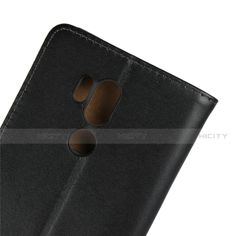 Coque Clapet Portefeuille Livre Cuir pour LG G7 Noir Plus