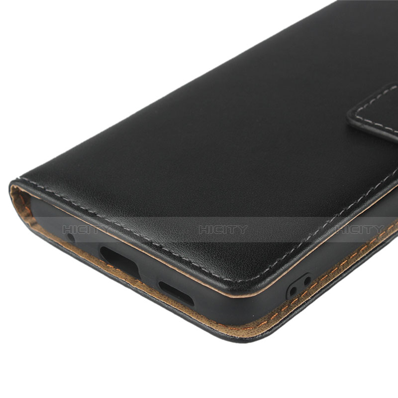 Coque Clapet Portefeuille Livre Cuir pour Samsung Galaxy A60 Noir Plus