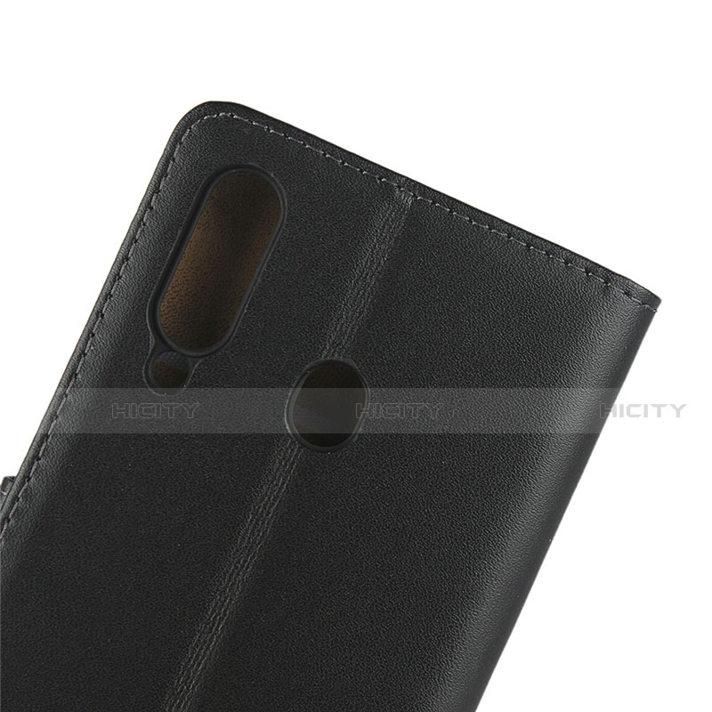 Coque Clapet Portefeuille Livre Cuir pour Samsung Galaxy A60 Noir Plus