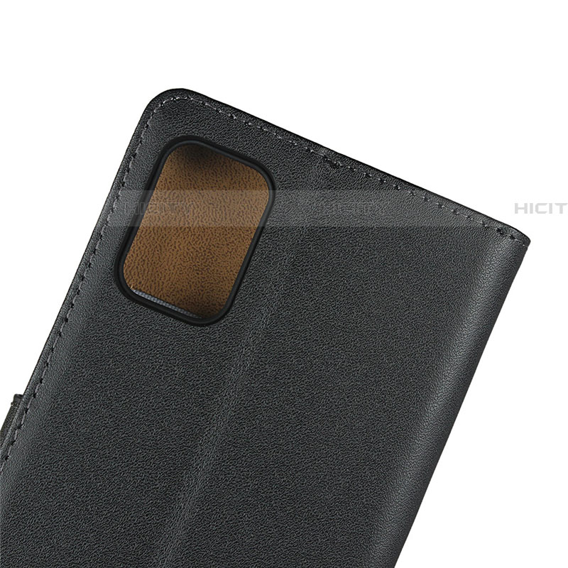 Coque Clapet Portefeuille Livre Cuir pour Samsung Galaxy A71 5G Noir Plus