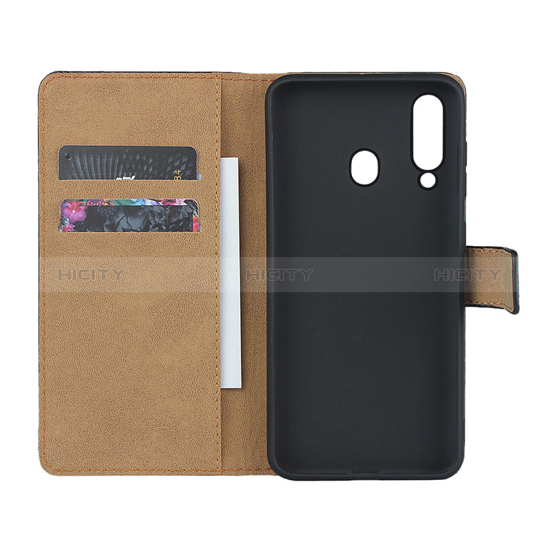 Coque Clapet Portefeuille Livre Cuir pour Samsung Galaxy M40 Noir Plus