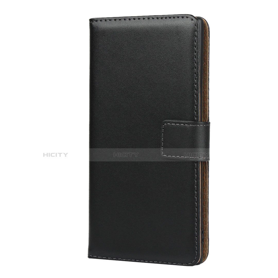 Coque Clapet Portefeuille Livre Cuir pour Samsung Galaxy Note 10 Noir Plus