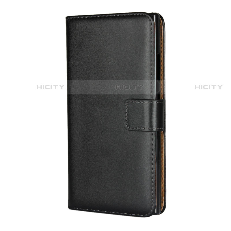 Coque Clapet Portefeuille Livre Cuir pour Sony Xperia L2 Noir Plus