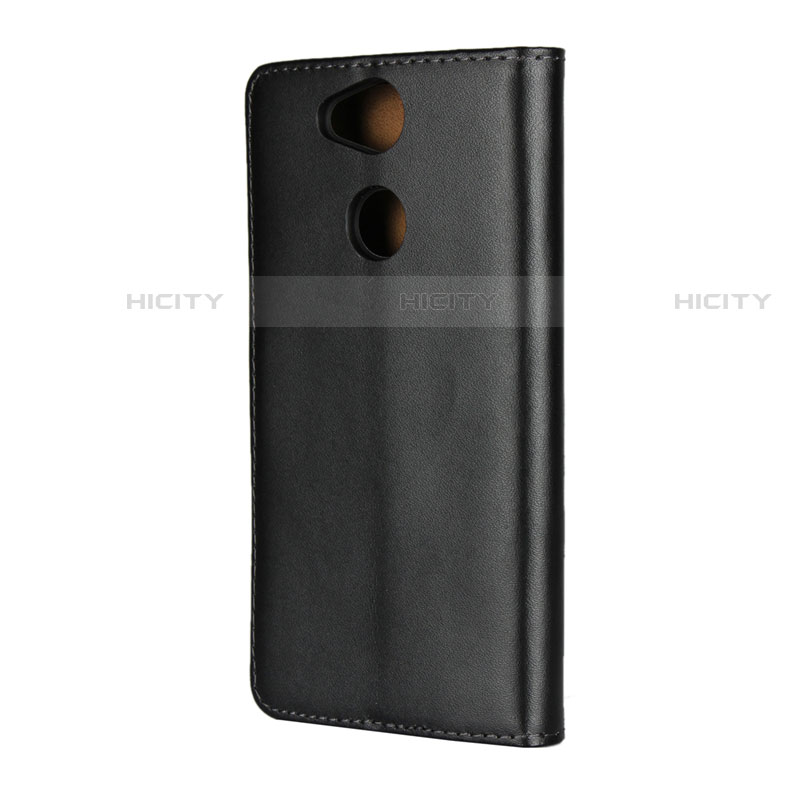 Coque Clapet Portefeuille Livre Cuir pour Sony Xperia XA2 Noir Plus