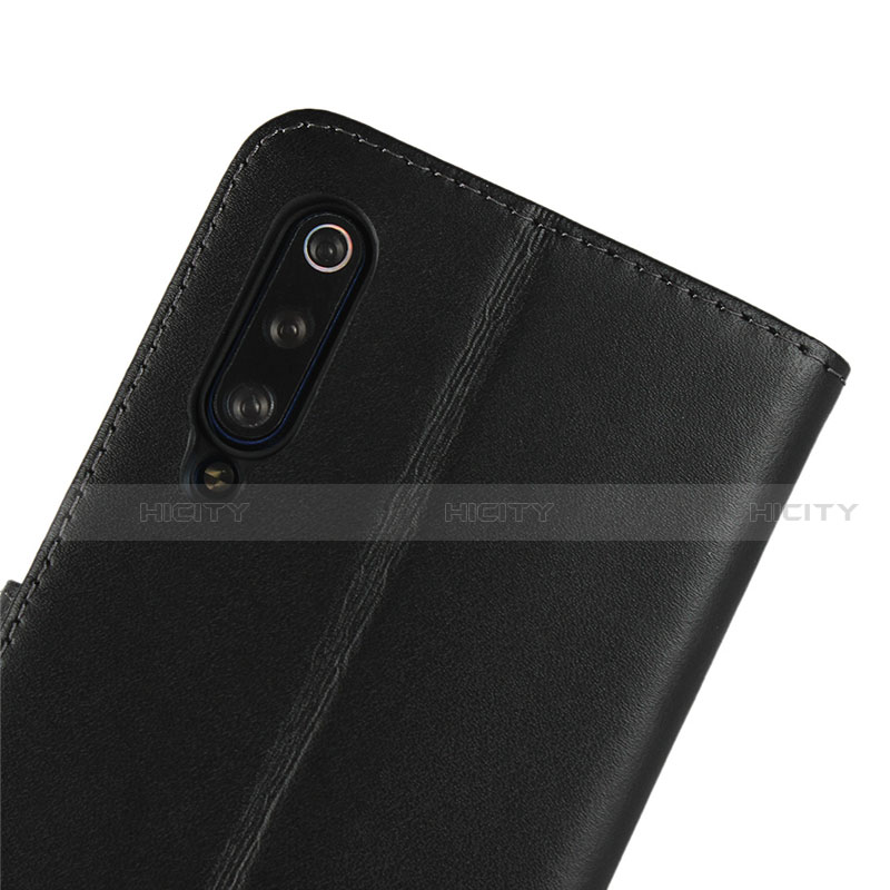 Coque Clapet Portefeuille Livre Cuir pour Xiaomi Mi 9 Lite Noir Plus