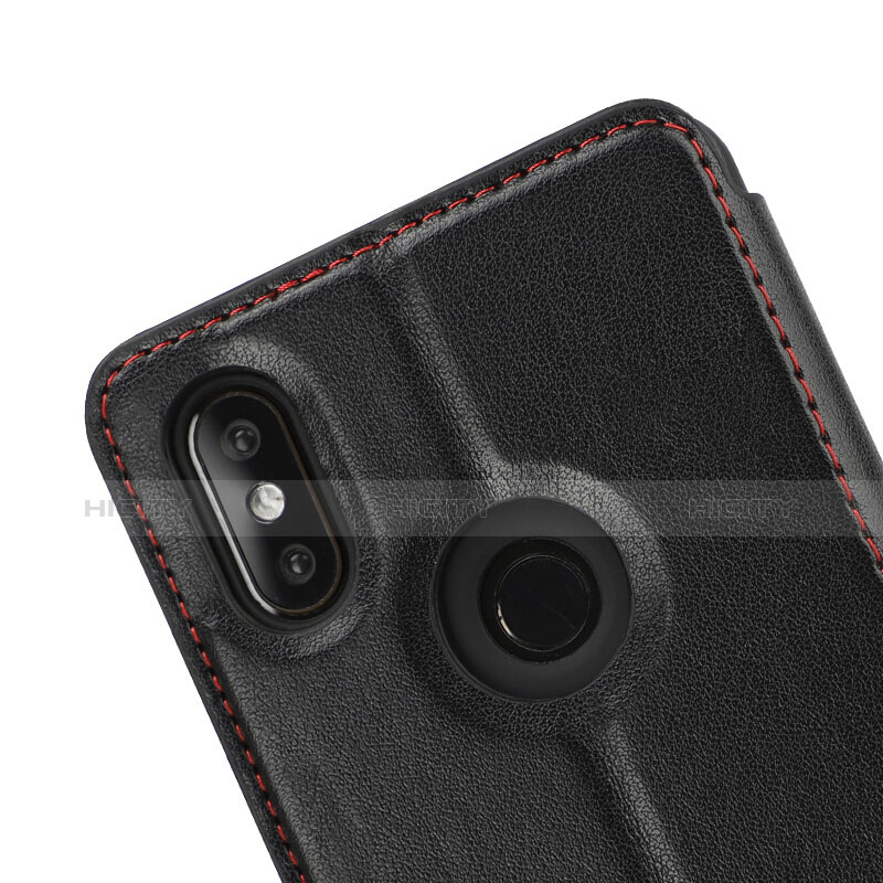 Coque Clapet Portefeuille Livre Cuir pour Xiaomi Mi Mix 3 Noir Plus