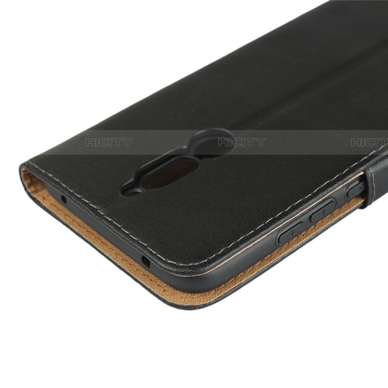 Coque Clapet Portefeuille Livre Cuir pour Xiaomi Redmi 8 Noir Plus