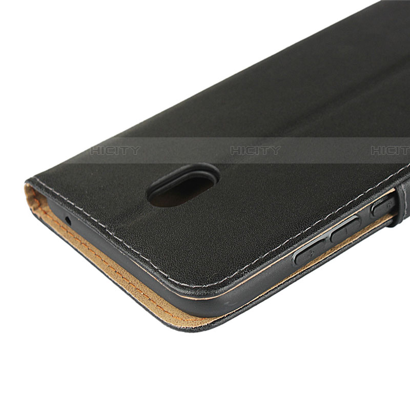 Coque Clapet Portefeuille Livre Cuir pour Xiaomi Redmi 8A Noir Plus