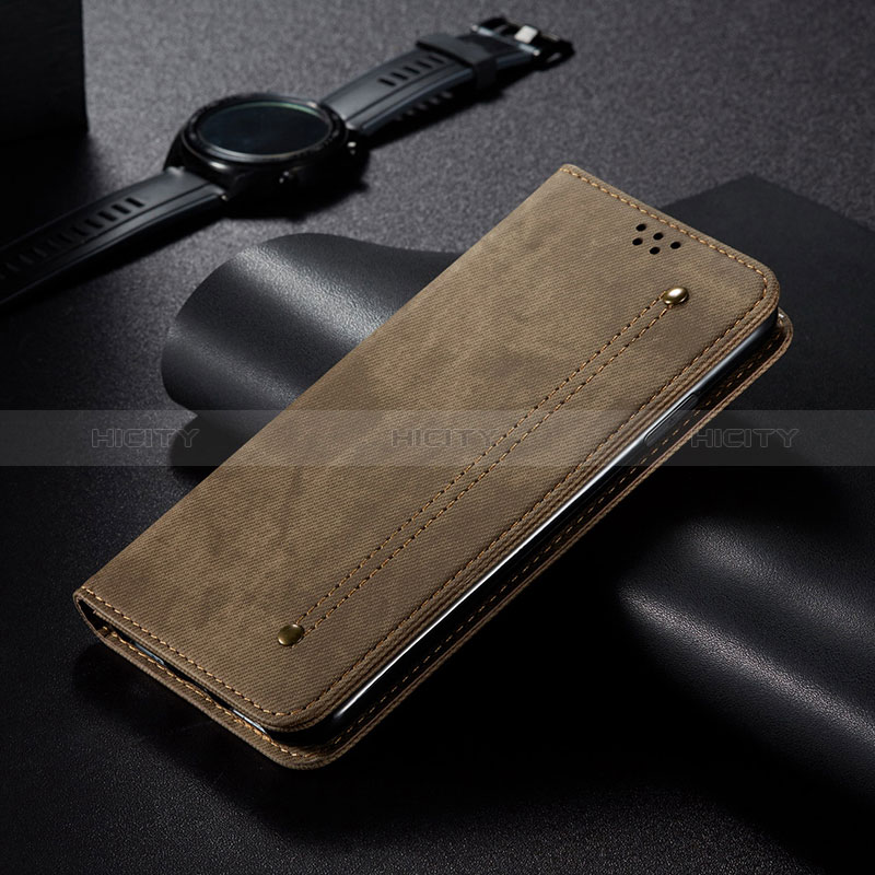 Coque Clapet Portefeuille Livre Tissu B01S pour Huawei Mate 60 Plus