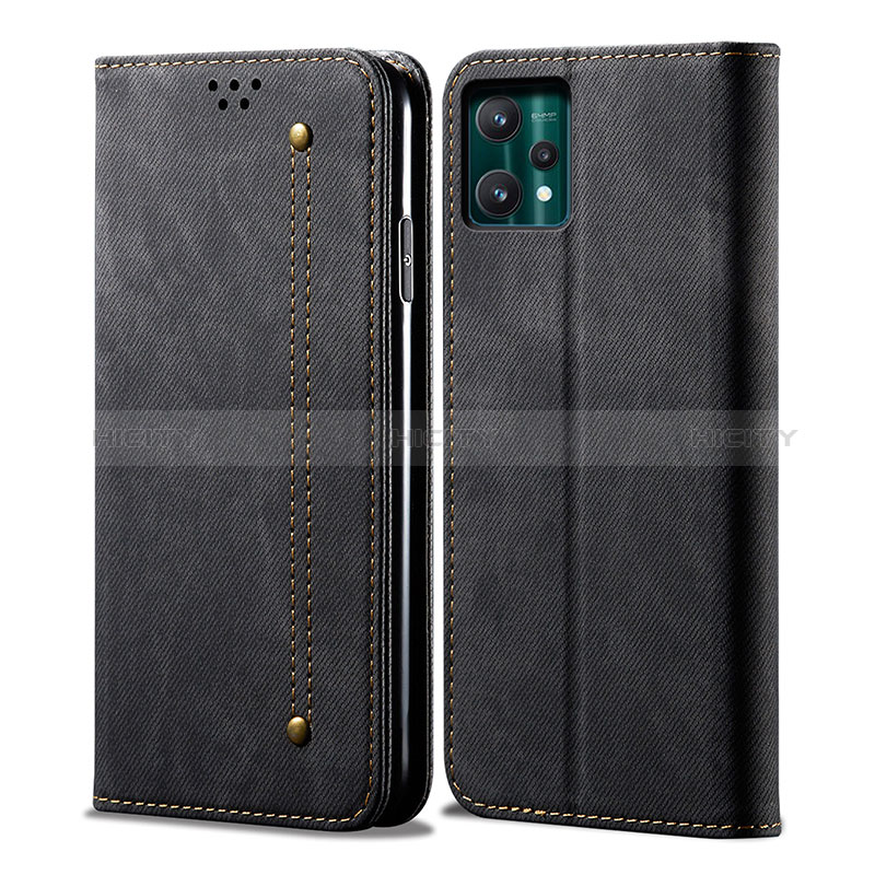 Coque Clapet Portefeuille Livre Tissu B01S pour Realme 9 4G Plus