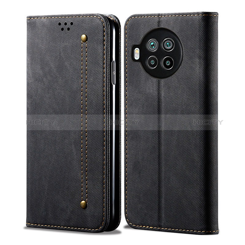 Coque Clapet Portefeuille Livre Tissu B01S pour Xiaomi Mi 10i 5G Plus