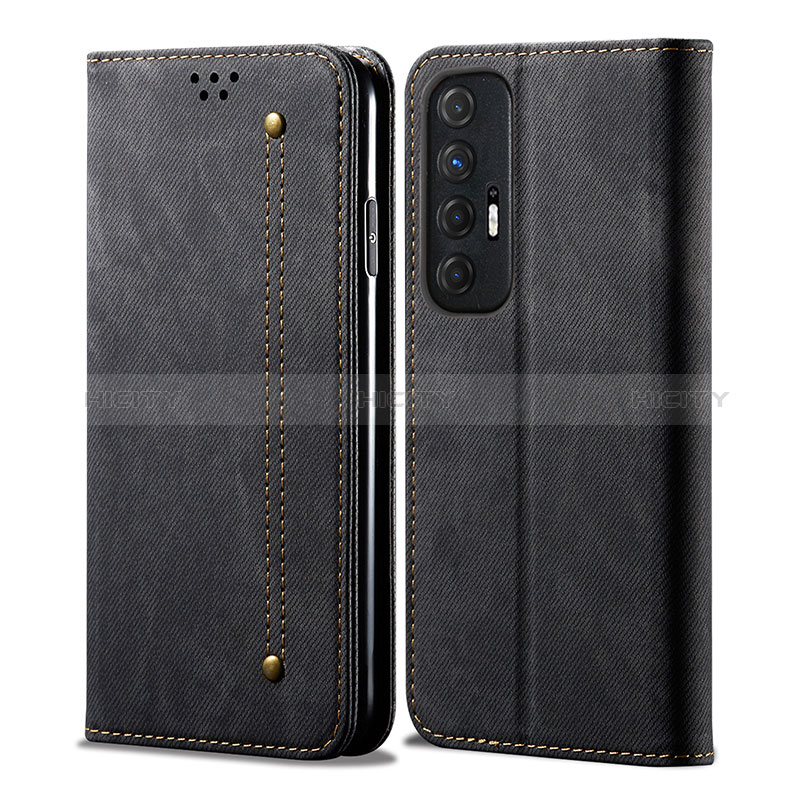 Coque Clapet Portefeuille Livre Tissu B01S pour Xiaomi Mi 10S 5G Plus