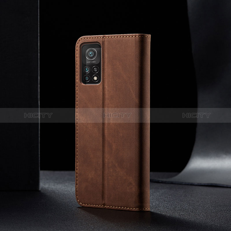 Coque Clapet Portefeuille Livre Tissu B01S pour Xiaomi Mi 11T 5G Plus