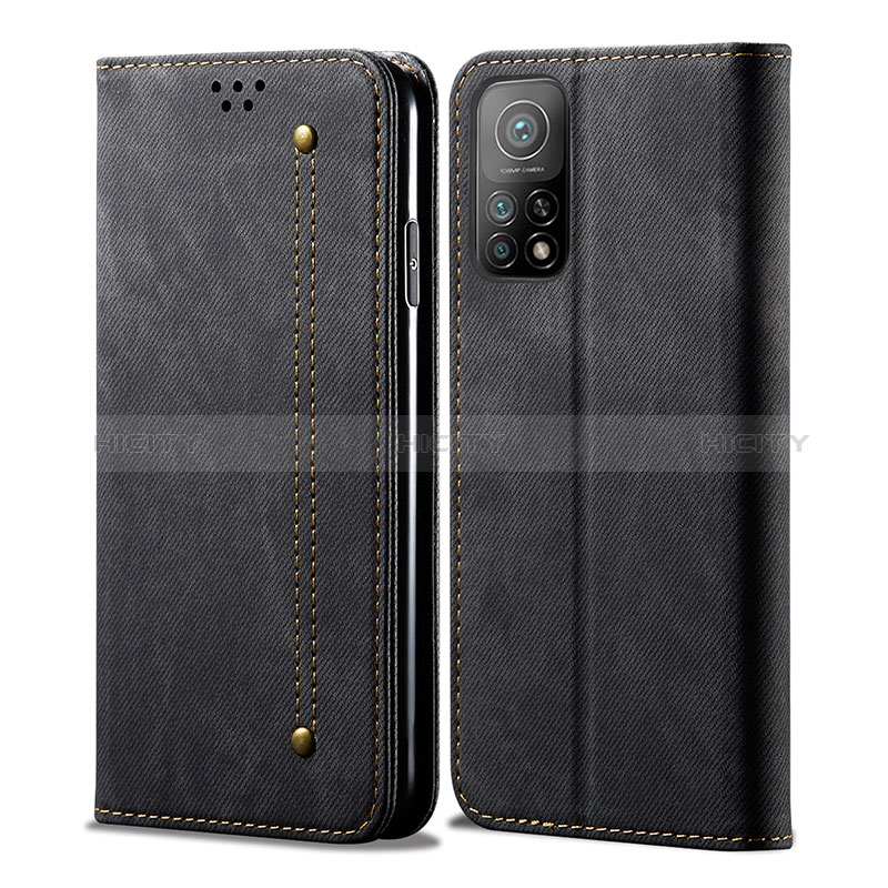 Coque Clapet Portefeuille Livre Tissu B01S pour Xiaomi Redmi K30S 5G Plus