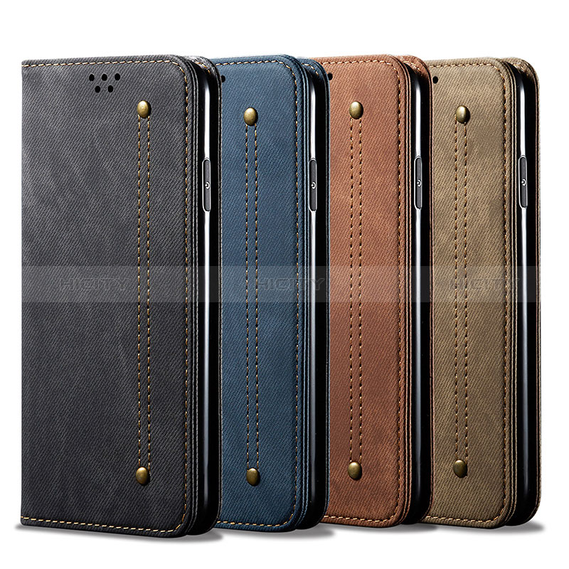 Coque Clapet Portefeuille Livre Tissu B01S pour Xiaomi Redmi K30S 5G Plus