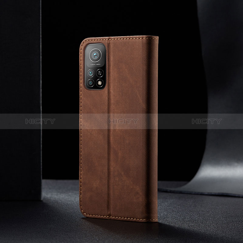 Coque Clapet Portefeuille Livre Tissu B02S pour Xiaomi Redmi K30S 5G Plus