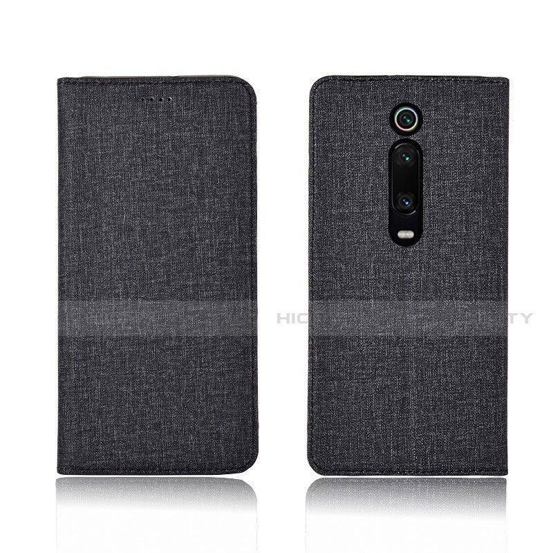 Coque Clapet Portefeuille Livre Tissu H01 pour Xiaomi Mi 9T Pro Plus