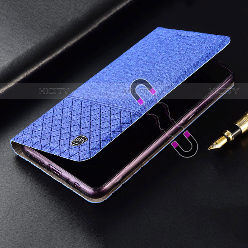 Coque Clapet Portefeuille Livre Tissu H12P pour Motorola Moto Edge 30 Ultra 5G Plus