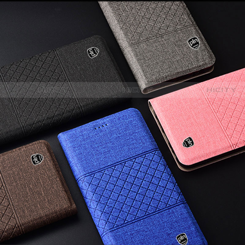 Coque Clapet Portefeuille Livre Tissu H13P pour Xiaomi Mi 12S 5G Plus