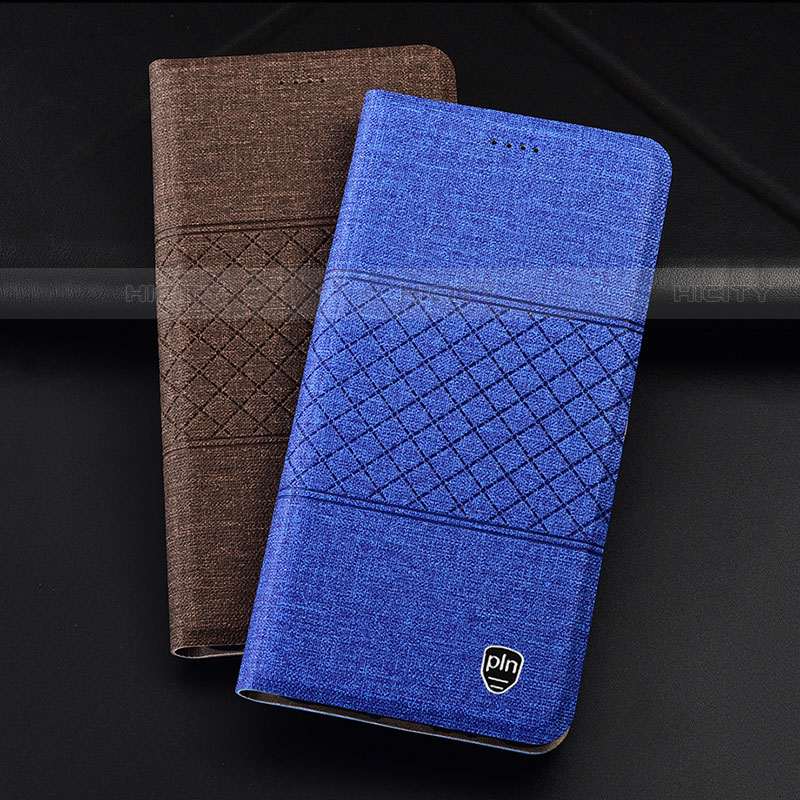 Coque Clapet Portefeuille Livre Tissu H13P pour Xiaomi Mi 12S 5G Plus