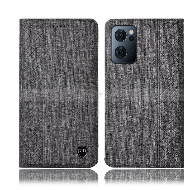 Coque Clapet Portefeuille Livre Tissu H14P pour OnePlus Nord CE 2 5G Plus