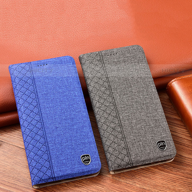 Coque Clapet Portefeuille Livre Tissu H14P pour Xiaomi Mi 12S 5G Plus