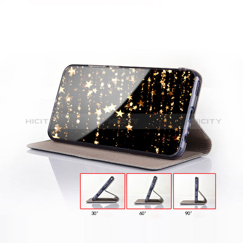 Coque Clapet Portefeuille Livre Tissu H21P pour Samsung Galaxy S10 Lite Plus