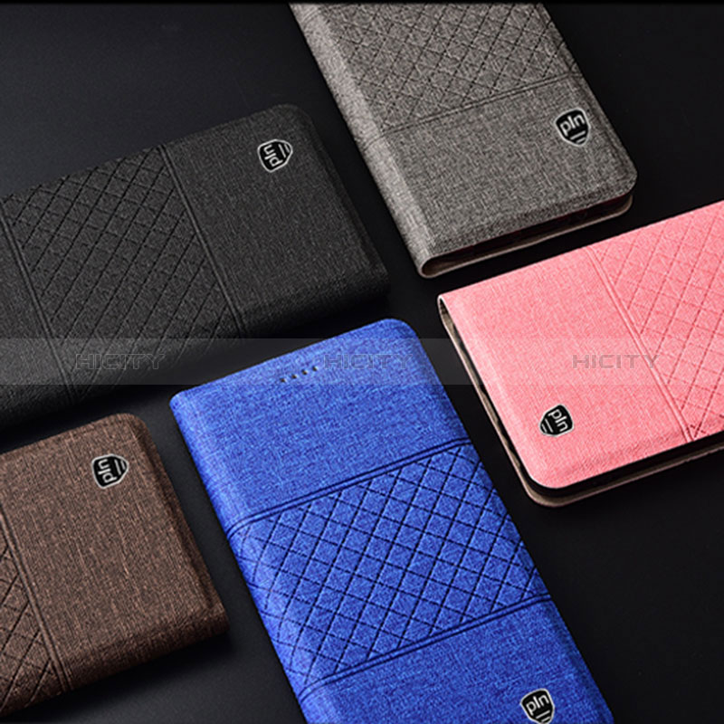 Coque Clapet Portefeuille Livre Tissu H21P pour Xiaomi Redmi 10 5G Plus