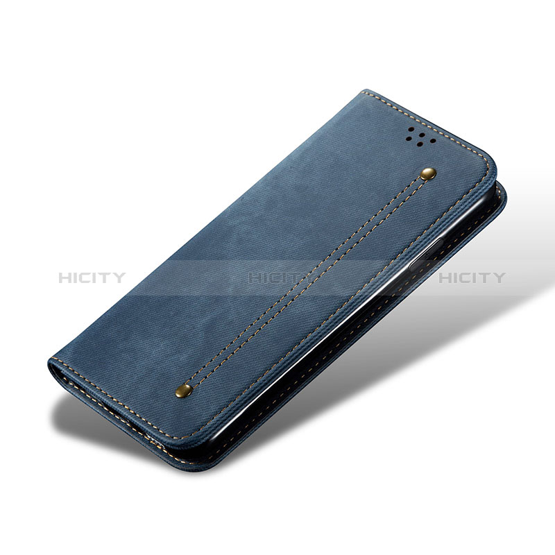 Coque Clapet Portefeuille Livre Tissu pour Samsung Galaxy S24 Ultra 5G Plus