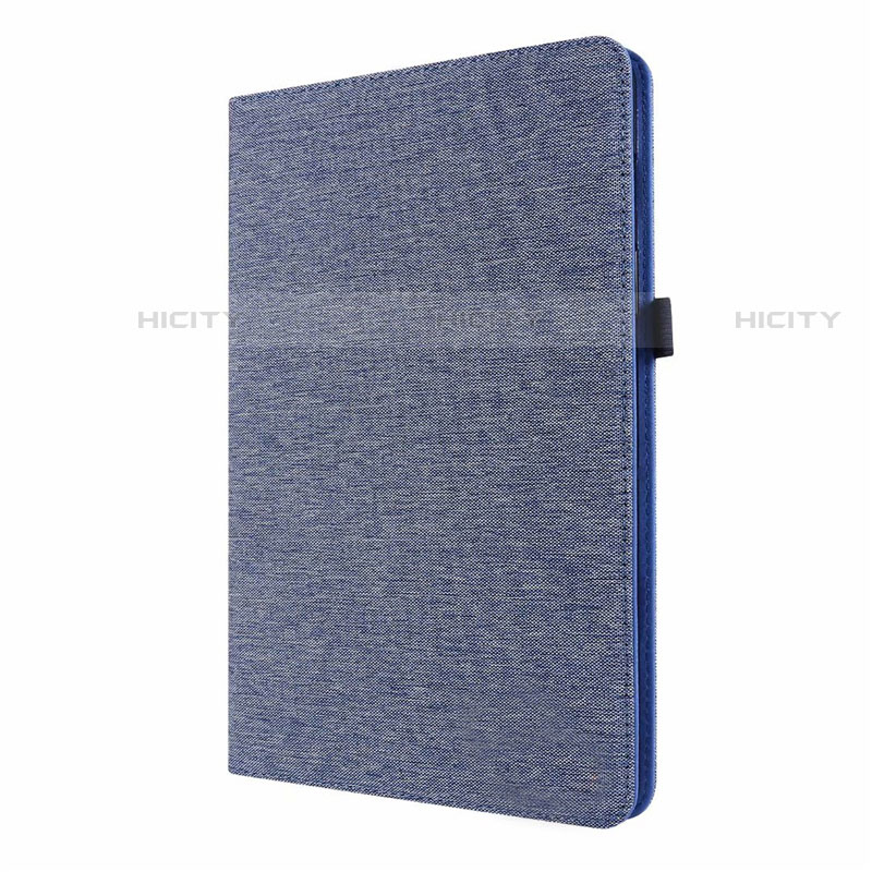 Coque Clapet Portefeuille Livre Tissu pour Samsung Galaxy Tab S7 4G 11 SM-T875 Plus