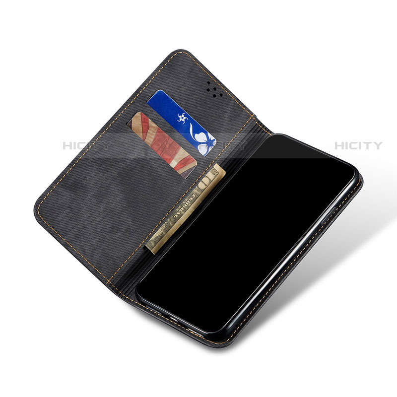 Coque Clapet Portefeuille Livre Tissu pour Xiaomi Mi 12S 5G Plus